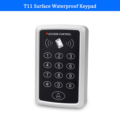 OBO Hands RFID prieigos valdymo klaviatūra 125KHz artumo prieigos valdiklio durų atidarytuvas, skirtas įėjimo apsaugos sistemai su EM ID rakto žyma