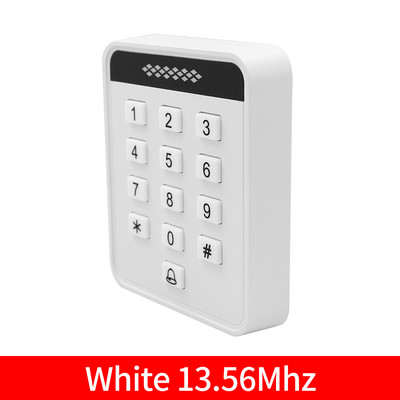 Savrupā 1000 lietotāja vienkāršās versijas piekļuves kontroles tastatūras parole 125KHz 13,56MHz tuvuma kartes durvju atvērēja Wiegand izeja