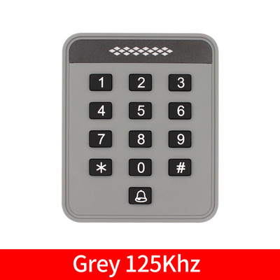 Savrupā 1000 lietotāja vienkāršās versijas piekļuves kontroles tastatūras parole 125KHz 13,56MHz tuvuma kartes durvju atvērēja Wiegand izeja