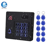 IP68 ūdensizturīgs RFID piekļuves kontroles tastatūra 125KHz EM atslēgu karšu lasītājs durvju atvērēja elektroniskā sistēma 2000 lietotāja WG26 ieejas izeja