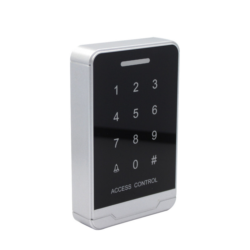 125KHz RFID tuvuma karte Touch Digital Panel Atsevišķa piekļuves kontrole 10000 User Smart Door Access Control System