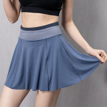 Cloud Rise Tennis Skirts for Lady XS Running Golf Skirt Дамски спортни фитнес шорти Телефонни джобове Тренировъчни шорти с висока талия