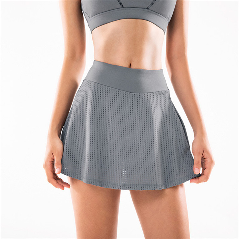 Tugevad tenniseseelikud Naiste sulgpall Golf Tantsuseelik Kõrge vöökohaga Treeningpüksid Sportlikud Jooksu Spordipüksid Suvised