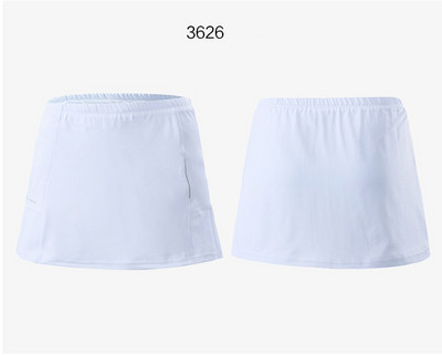 Naujas moteriškas teniso sijonas, sportiniai mergaičių sijonai su apsauginiais šortais, moteriški bėgimo teniso sijonai, „Quick Dry“ badmintono sijonas