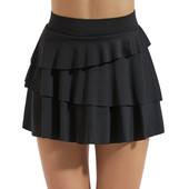 2023. gada jauni sporta tenisa svārki ar iekšējo oderi, āra skriešanas deju svārki, sieviešu jogas golfa volejbola kroku svārki