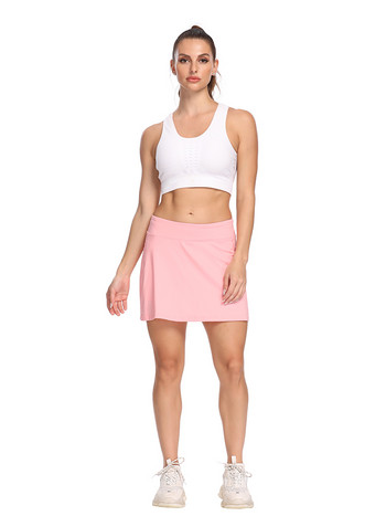Γυναικείες αθλητικές σκόρτσες Ενεργές φούστες τένις Προπόνηση για τρέξιμο φούστα γκολφ με τσέπες Σορτς φούστες τένις Φούστες γκολφ φούστες