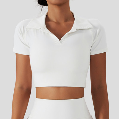 Uued tenniseseelikud naiste jõusaal Golf Jooksuturvaline püksseelik Sport Fitness Jalgrattapüksid Tasku kõrge vöökohaga Skort lühikese särgi komplekt