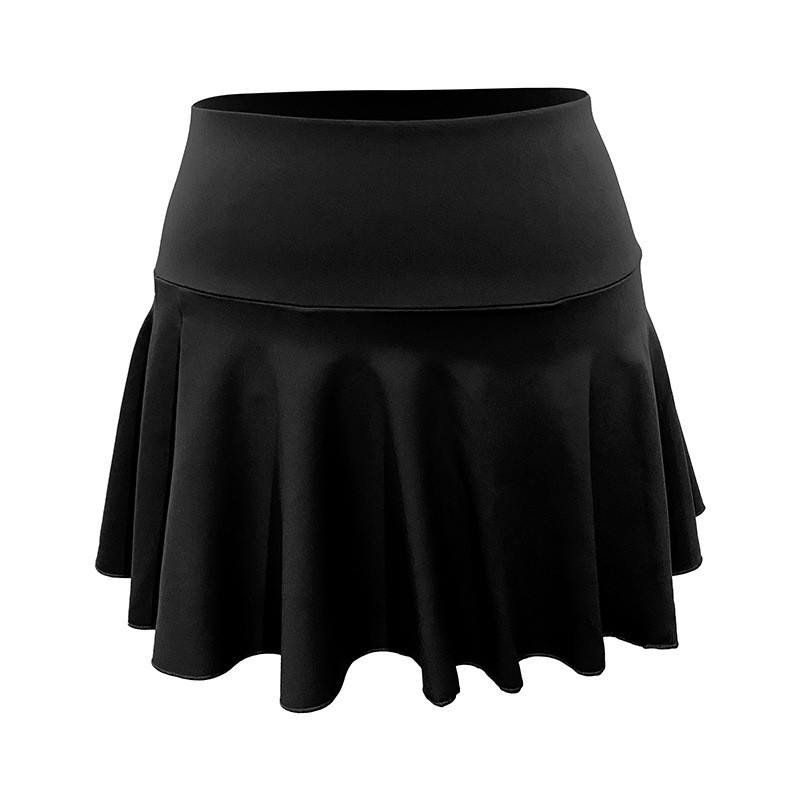 Nyári női rakott teniszszoknyák magas derekú teniszszoknyák edzőtermi jóga sportrövidnadrágok női tollaslabda futószoknyák zsebbel