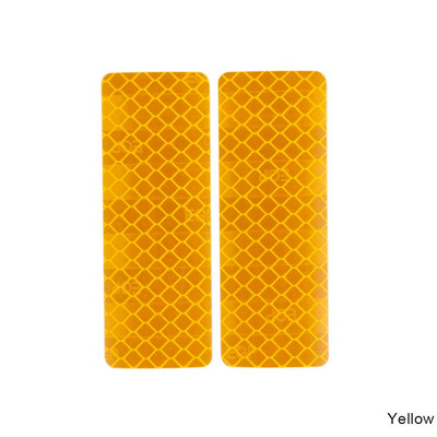 2db autós fényvisszaverő matrica riasztó figyelmeztetés fényvisszaverő szalag csíkok autóajtó matricák éjszakai biztonsági autó fényvisszaverő matricák