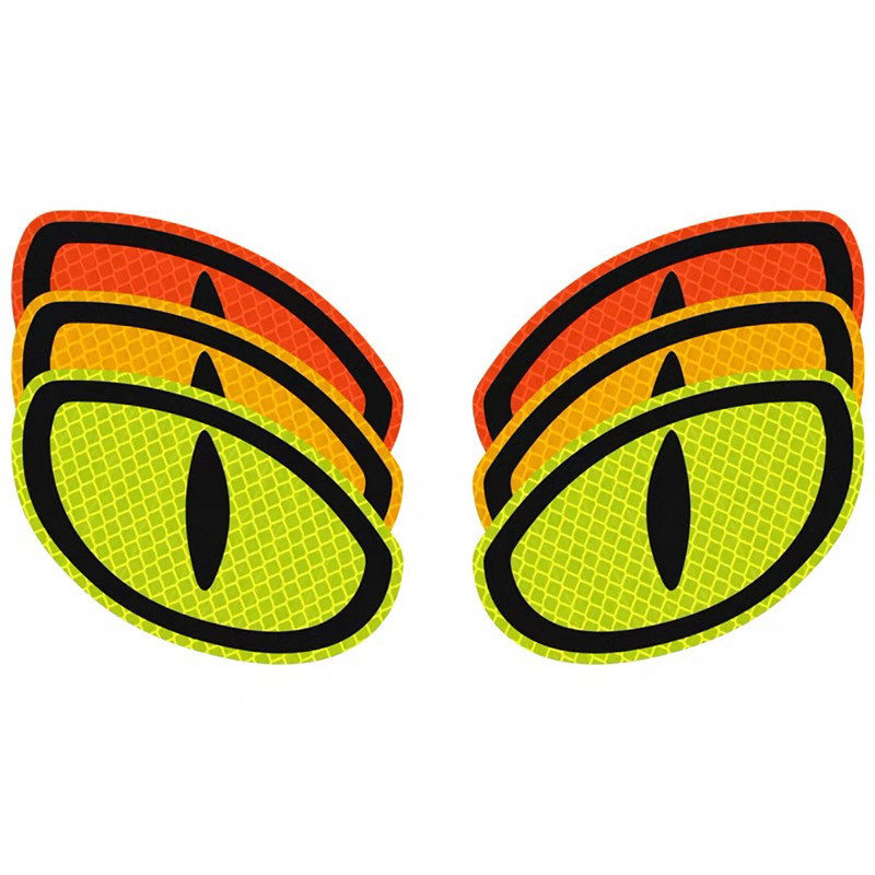 2 vnt Automobilių šviesą atspindinčios saugos juostos lipdukas katės akies šviesą atspindintis lipdukas Automobilių lipdukas šviesą atspindinčios juostelės auto sunkvežimio motociklui