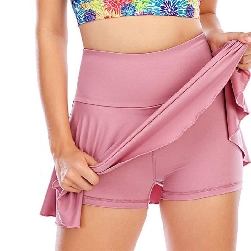 Cloud Hide Teniske suknje Mini Golf Suknja za badmintion Visoki struk Fitness Ženske kratke hlače Sportske sportske brzosušeće sportske hlače