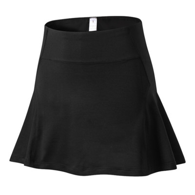 Naiste tenniseseelik kõrge vöökohaga tenniseseelik püksid ühevärviline kiiresti kuivav jooga seelik golfipüksid Skort