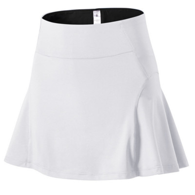 Naiste tenniseseelik kõrge vöökohaga tenniseseelik püksid ühevärviline kiiresti kuivav jooga seelik golfipüksid Skort