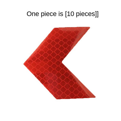 Auto elektrimootorratta kere kaunistus Modifitseeritud noolega helkurkleebised Teemantidega hoiatuskleebised