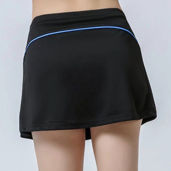Жени Момичета Плисирани тенис къси панталони Поли 2023 Лято Нов стил Еластични меки дишащи детски дамски професионални дрехи за голф плат