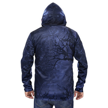 Weimostar Wolf Printed Skateboarding Hoodies Ανδρικά 3D Hip Hop Street Φούτερ Μπουφάν για αγόρια Ποιοτικές φόρμες πουλόβερ