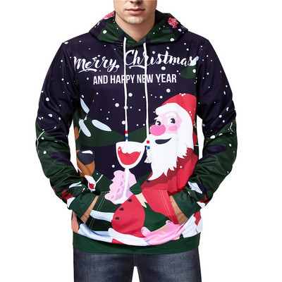 Weimostar Wolf Printed Skateboarding Hoodies Men 3D Hip Hop Street wear Суичъри Якета за момчета Качествени пуловери Анцузи