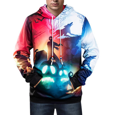 Weimostar Wolf Printed Skateboarding Hoodies Men 3D Hip Hop Street wear Суичъри Якета за момчета Качествени пуловери Анцузи