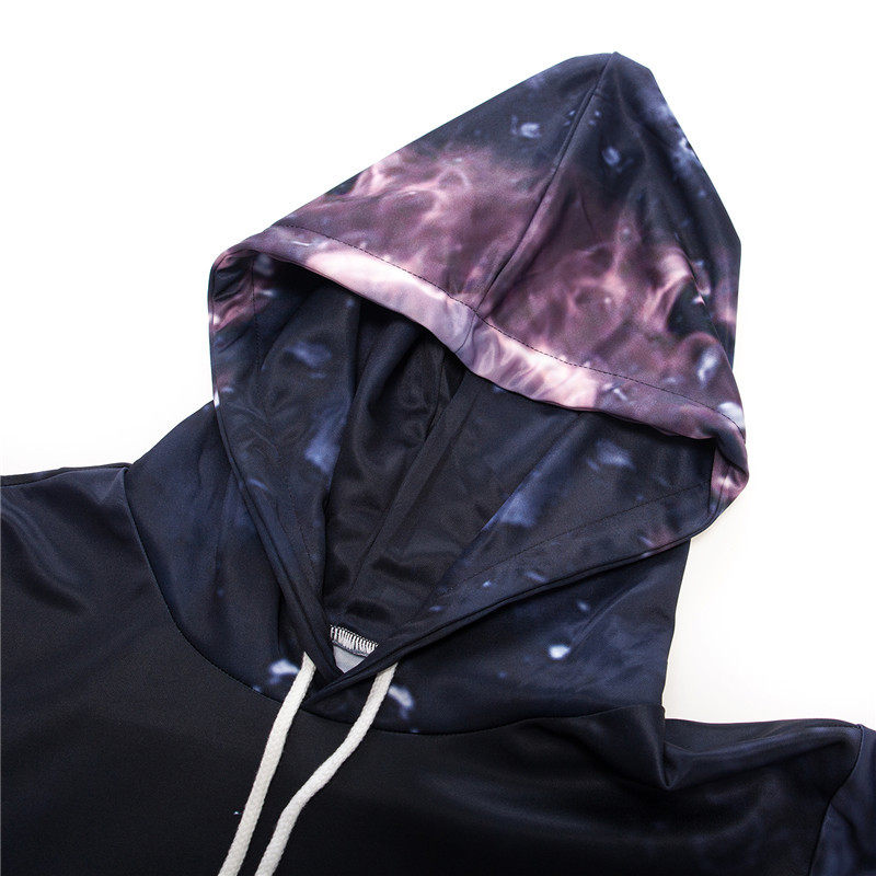 Weimostar Wolf Printed Skateboarding Hoodies Ανδρικά 3D Hip Hop Street Φούτερ Μπουφάν για αγόρια Ποιοτικές φόρμες πουλόβερ