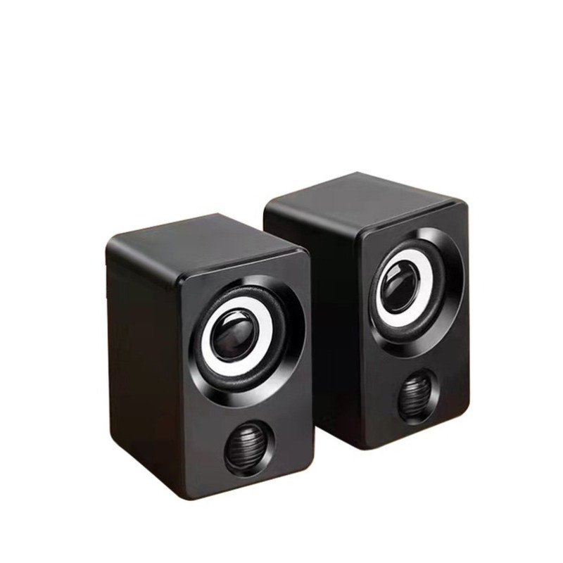 Kezdőlap Notebook Mini hangszóró USB számítógép hangszóró Hordozható mobiltelefon ajándék kis számítógép mélynyomó hangszóró