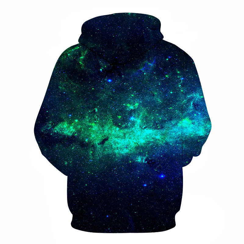 Starry sky Hoodies 3D print Space Galaxy Φούτερ φθινοπώρου και χειμώνα Unisex πουλόβερ με κουκούλα μεγάλων μεγεθών Ανδρικά ρούχα