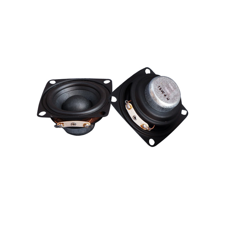 15 W viso diapazono garsiakalbis Hifi 2 colių 4 omų 8 omų garso garsiakalbis, tvarkyklė vilnos pluošto garsiakalbis, skirtas kompiuteriui, kompiuterio garso, DIY 2 vnt.