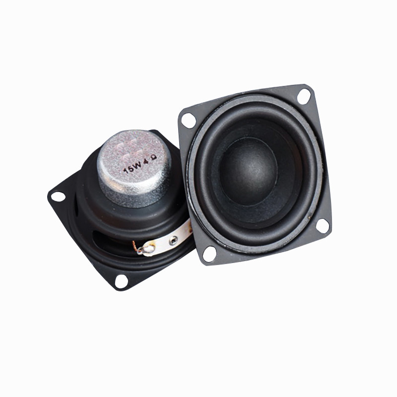 15 W viso diapazono garsiakalbis Hifi 2 colių 4 omų 8 omų garso garsiakalbis, tvarkyklė vilnos pluošto garsiakalbis, skirtas kompiuteriui, kompiuterio garso, DIY 2 vnt.