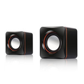 Mini Galddatora Skaļruņi Skaļrunis Bluetooth Skaņas Boks Vibrācijas USB barošanas AUX 0,7m Vadu 1 Pāris 5W*2 Jaudīgs Skaļrunis