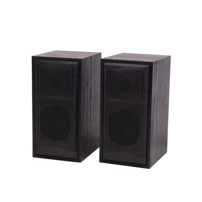 Arvuti kõlarid USB juhtmega kombineeritud helikast Super Bass Mini puidust arvutikõlar Stereo muusikapleier Subwoofer helikast