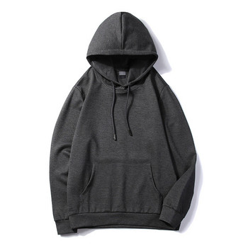 Μόδα ανδρικά φούτερ με κουκούλα Άνοιξη φθινόπωρο Ανδρικά φούτερ με φούτερ με κουκούλα Ανδρικά μονόχρωμα φούτερ με κουκούλα Μπλούζες 4 χρωμάτων