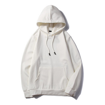 Μόδα ανδρικά φούτερ με κουκούλα Άνοιξη φθινόπωρο Ανδρικά φούτερ με φούτερ με κουκούλα Ανδρικά μονόχρωμα φούτερ με κουκούλα Μπλούζες 4 χρωμάτων