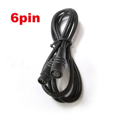 1M senzor brzine muški na ženski M/Ž produžni konektor kabel M8 2 3 4 5 6 Pin električni bicikl vodootporan za Ebike bakrena žica