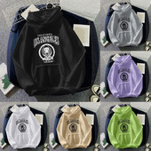 Sieviešu džemperis ar garām piedurknēm kapuci, kokvilnas džemperis ar kabatām Sieviešu džemperi ar džemperi, vilnas kapuci sievietēm