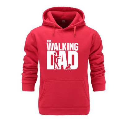 The Walking Dad Нова модна марка Спортно облекло с качулка Мъжки дамски унисекс суитшърт Мъжки суичър с качулка Добри качулки Пуловер с качулка