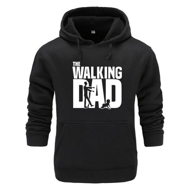 The Walking Dad jauns modes zīmols Print Sporta apģērbi Kapuči Vīriešu Sieviešu Uniseksa džemperis Vīriešu Kapuce Labi Hoodies Pulovers Hoody