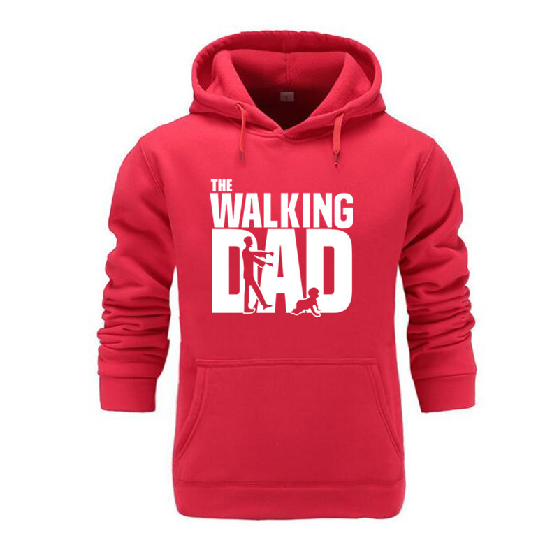 The Walking Dad jauns modes zīmols Print Sporta apģērbi Kapuči Vīriešu Sieviešu Uniseksa džemperis Vīriešu Kapuce Labi Hoodies Pulovers Hoody