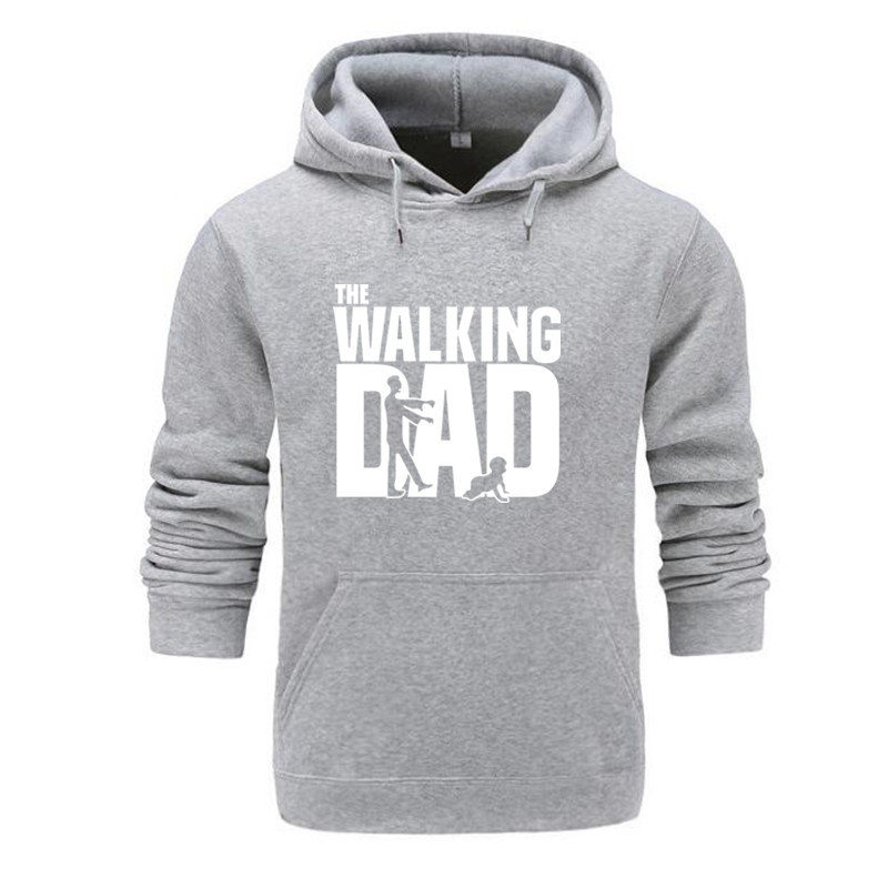The Walking Dad jauns modes zīmols Print Sporta apģērbi Kapuči Vīriešu Sieviešu Uniseksa džemperis Vīriešu Kapuce Labi Hoodies Pulovers Hoody