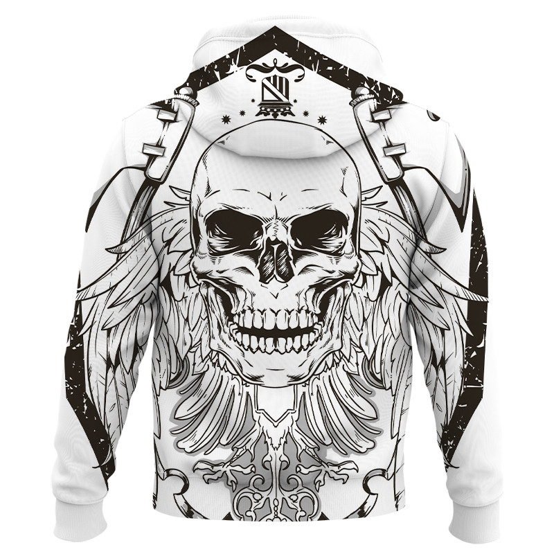 Μόδα Halloween Skull 3D printed Ανδρικά φούτερ με φερμουάρ Φούτερ Harajuku Hoody πουλόβερ Unisex Hip Hop Oversized Hoodies