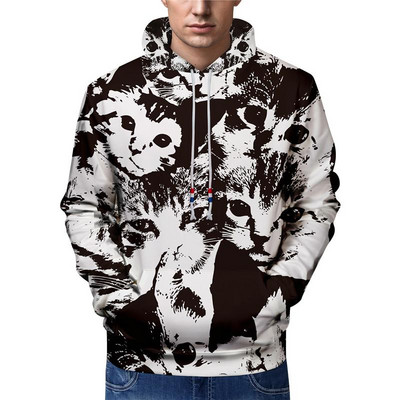 Weimostar 3D Night sky Hoodies Суитчъри Мъжки Дамски суичър Ежедневни спортни костюми за скейтборд Мода Есенен хип-хоп пуловер с качулка