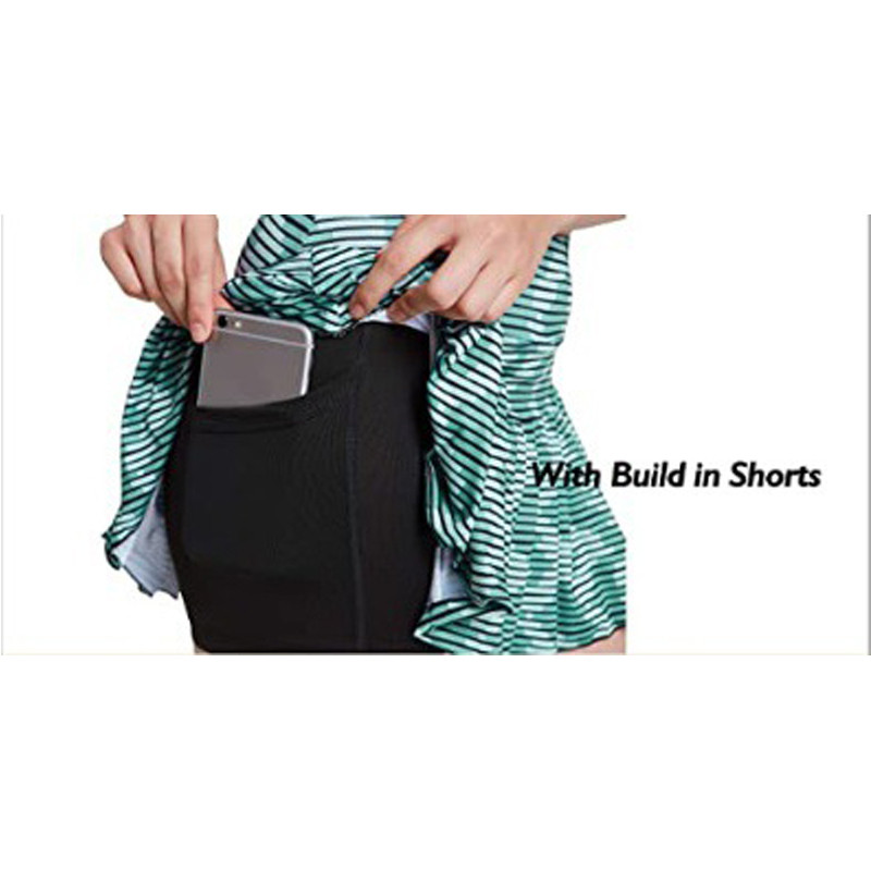 Jauni 2023. gada sieviešu svārki ar augstu vidukli ar kroku sporta tenisu deju fitnesa apdruka sievietēm, skriešanas svārki, aktīvie jogas svārki