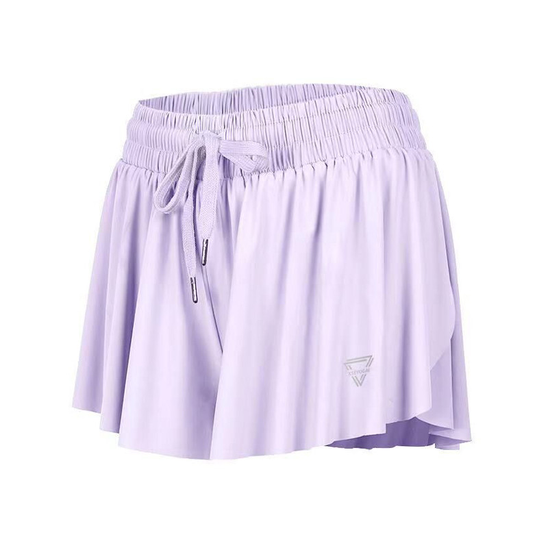 Vasaras svārki Šorti Sieviešu velo tenisa šorti Mīksti un plūstoši audumi treniņiem legingi Jogas šorti Sieviešu skriešanas seksīgi īsi svārki