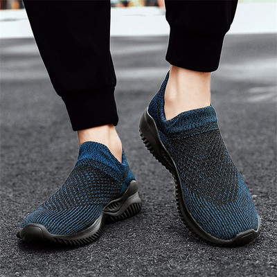 Нови 2023 летни обувки за мъже Мокасини Дишащи мъжки маратонки Модни удобни ежедневни крака Tenis Masculin Zapatillas Hombre