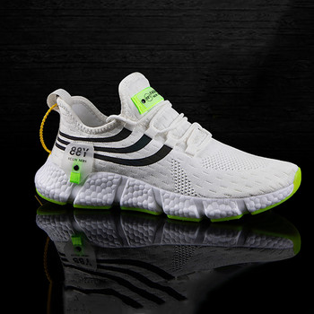2023 νέα ανδρικά παπούτσια για τρέξιμο ελαφριά αθλητικά παπούτσια καλοκαιρινά αναπνεύσιμα πλέγματα ελαστικά υπαίθρια αθλητικά παπούτσια casual παπούτσια για τζόκινγκ