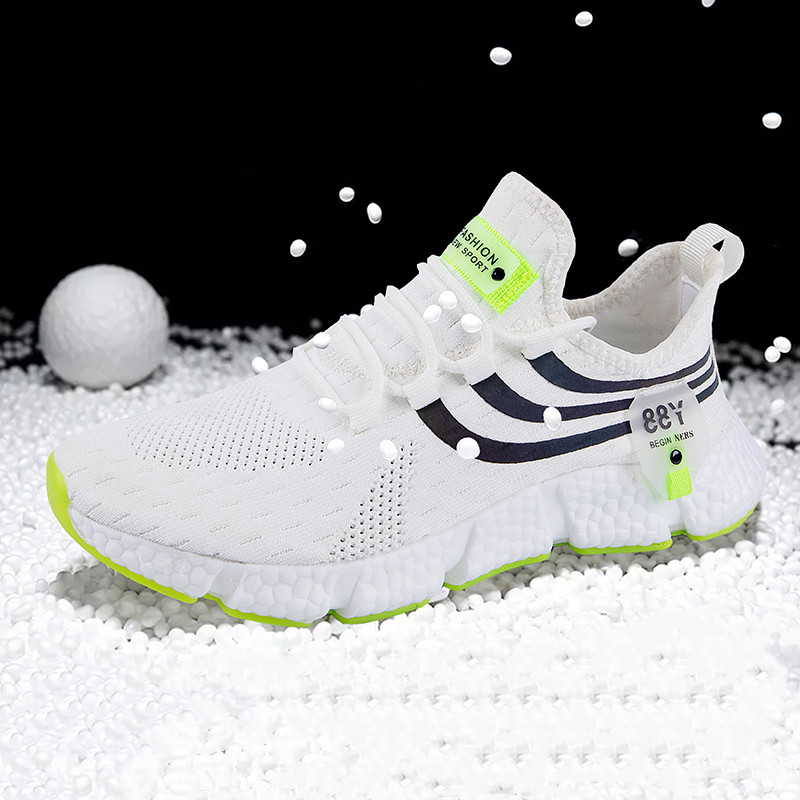2023. gada jauni vīriešu skriešanas apavi vieglas kedas vasaras elpojošas sieta elastīgas āra sporta modes ikdienas apavi skriešanas apavi