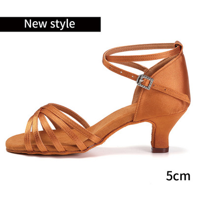 Itin parduodami moteriški tango / pobūvių / lotyniškų šokių batai su aukštakulniais salsa profesionalūs šokių batai mergaitėms, moterims 5 cm / 7 cm