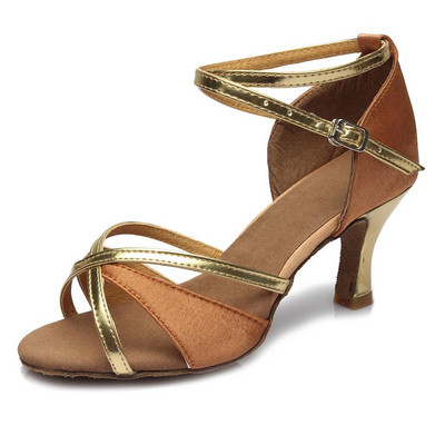 Nauji Lotynų Amerikos šokių batai moterims / moterims / mergaitėms / 5 spalvos / Tango Pole šokių batai su 7 cm ir 5 cm kulnais