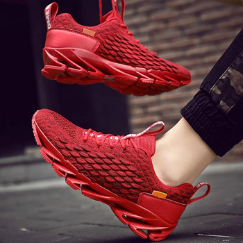 2019 Trend Blade Running Мъжки обувки Мъжки ежедневни мъжки маратонки Дамски спорт Zapatos De Mujer Hombre Плюс размер 46 Zapatillas Sneaker