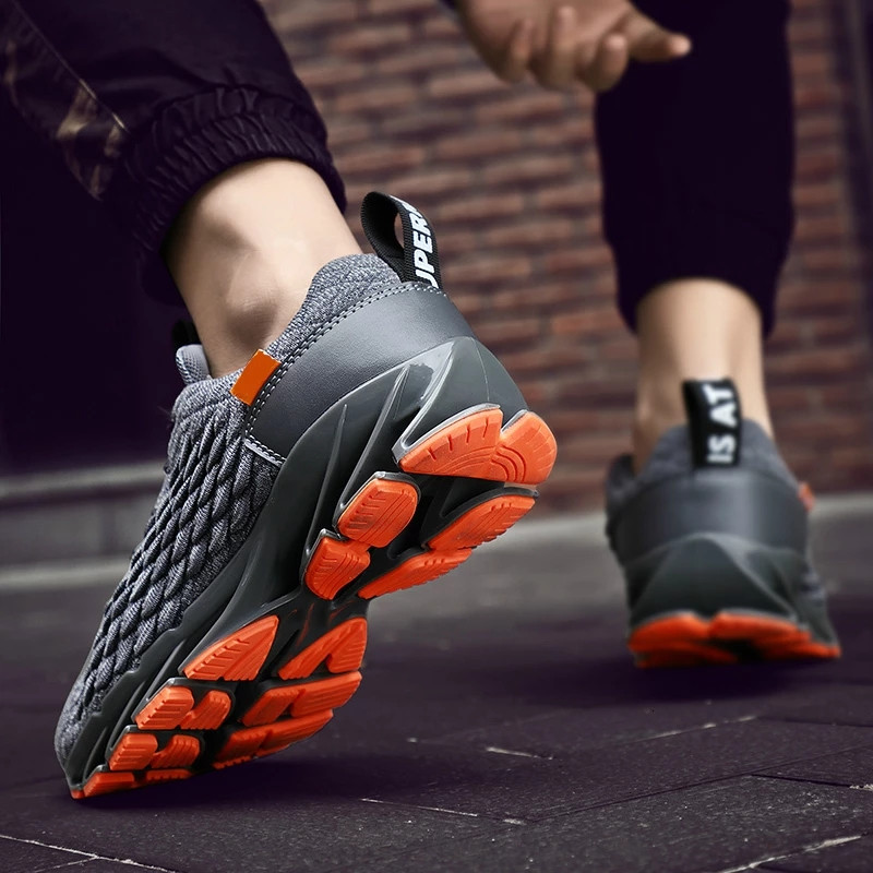 2019 Trend Blade Skriešana Vīriešu Apavi Vīriešu Ikdienas Sporta Kurpes Vīriešiem Sieviešu Sports Zapatos De Mujer Hombre Liela izmēra 46 Zapatillas kedas