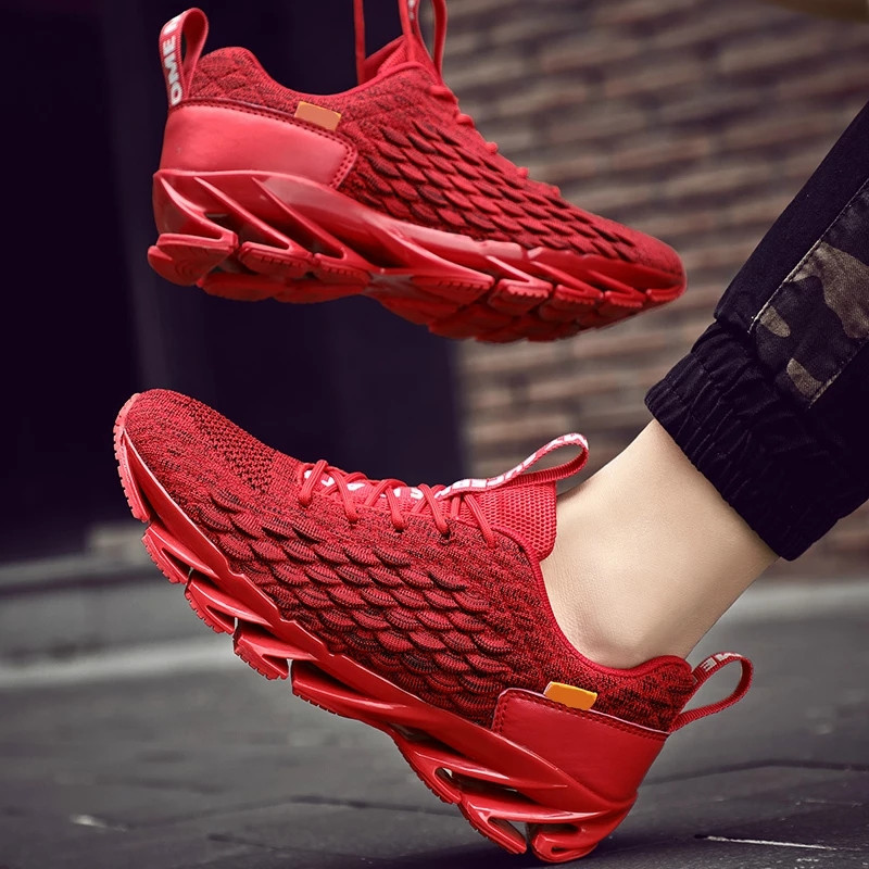 2019 Trend Blade Skriešana Vīriešu Apavi Vīriešu Ikdienas Sporta Kurpes Vīriešiem Sieviešu Sports Zapatos De Mujer Hombre Liela izmēra 46 Zapatillas kedas