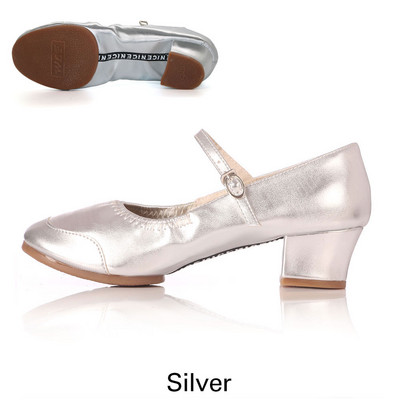 Naiste tantsukingad Naiste salsa jazz-treeningjalatsid Pehme tallaga ladina kaasaegsed tantsukingad tüdrukutele Naiste kandilised ballisaalitossud